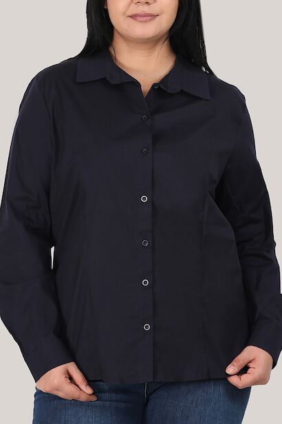 Büyük Beden Klasik Ofis Gömlek 