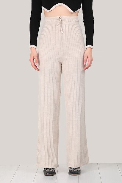 Kadın Bol Paça Pantolon 