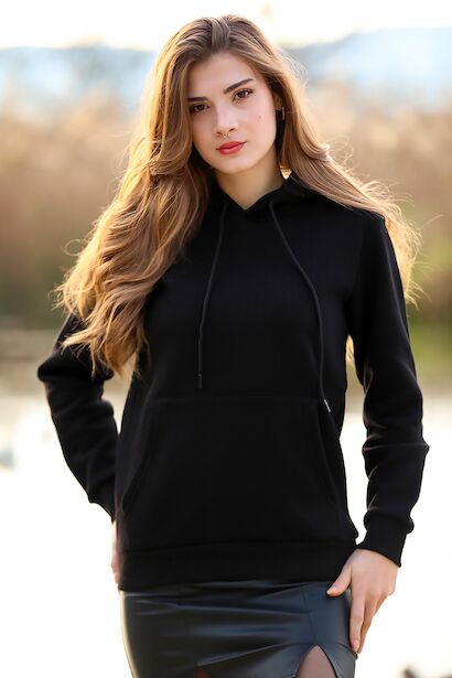 Kadın Kapşonlu Sweat 
