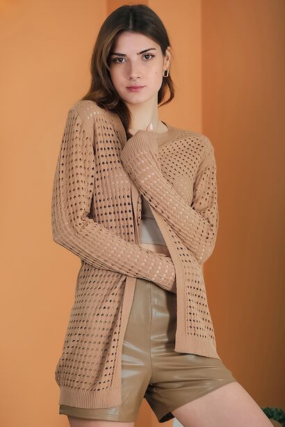 Kadın Delikli Hırka 