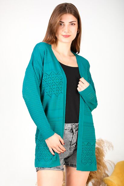 Kadın Delikli Hırka 