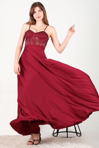 Kadın Transparan Abiye 