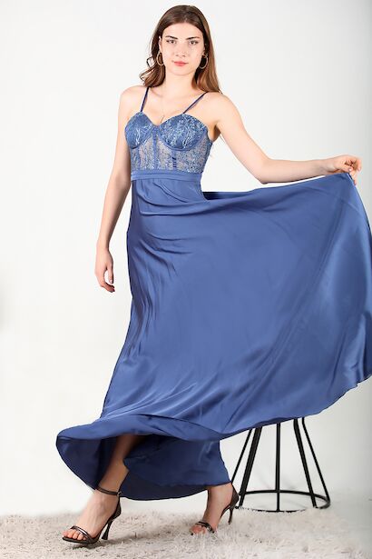 Kadın Transparan Abiye 