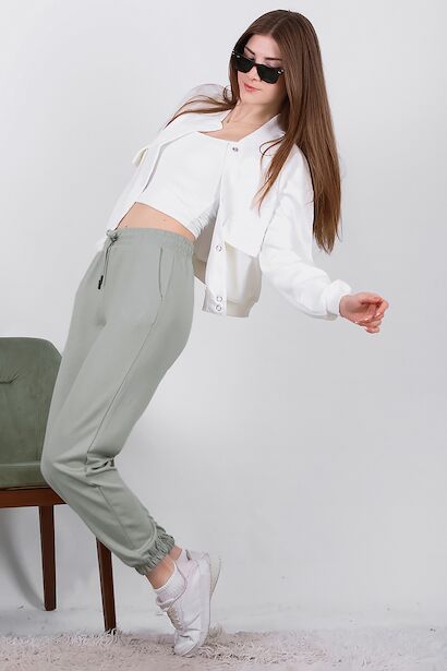 Kadın Paça Lastikli Eşofman 