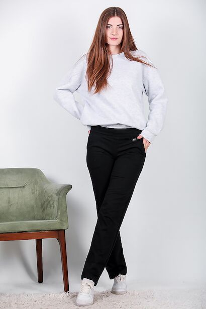 Kadın Düz Paça Eşofman Altı 