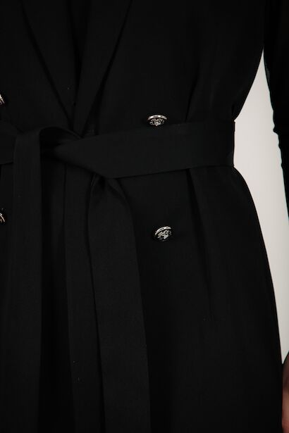 Kadın Blazer Yelek  Siyah 9