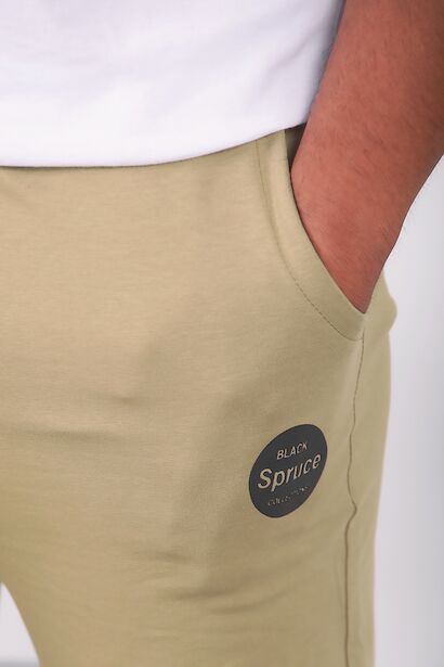 Erkek Paça Lastikli Eşofman Altı  Haki 6