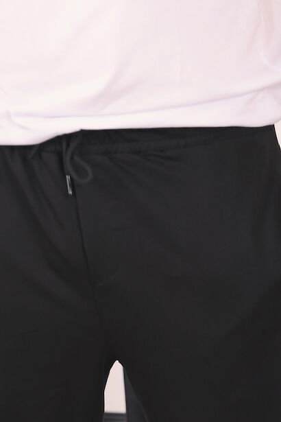 Erkek Cepli Eşofman  Siyah 6