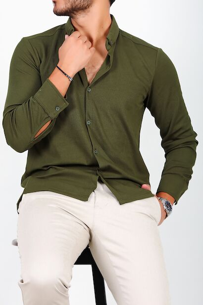 Erkek Fitilli Gömlek 