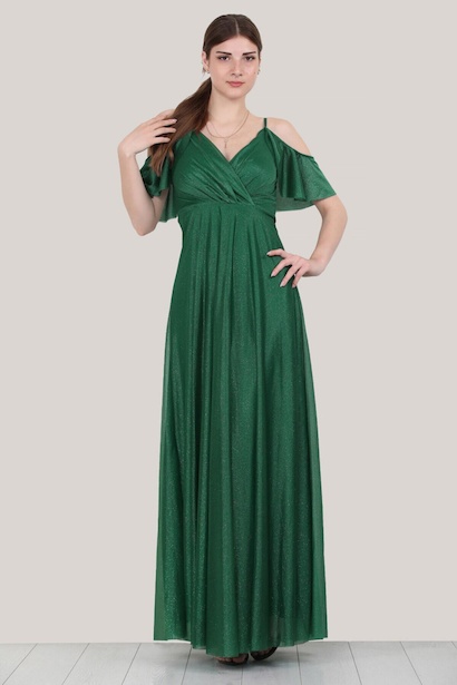 Kadın Simli Uzun Abiye