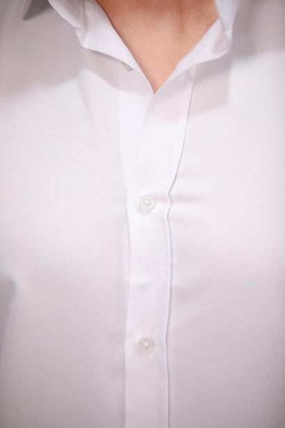 Erkek Mikro Armürlü Erkek Gömlek Beyaz 6