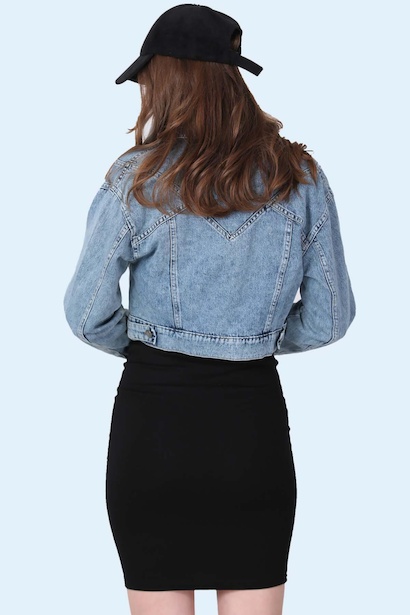 Kadın Kalem Etek Siyah 4