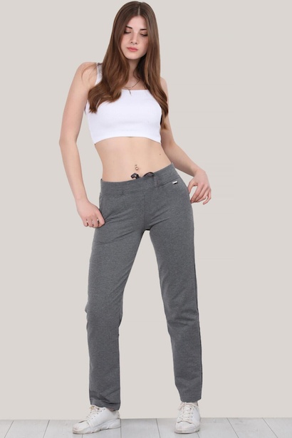 Kadın Düz Paça Eşofman