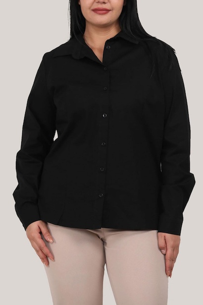 Büyük Beden Klasik Ofis Gömlek
