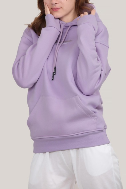 Kadın 3 İplik Şardonlu Sweat