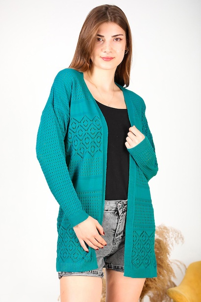 Kadın Delikli Hırka