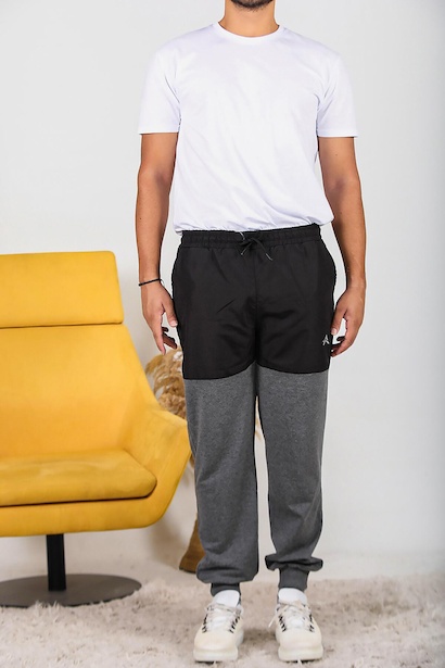 Erkek Manşetli Eşofman Antrasit 6