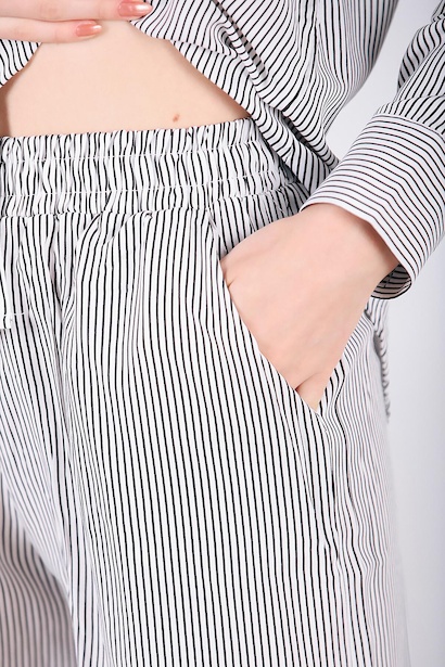 Kadın Uzun Kollu Şortlu Takım Siyah 9