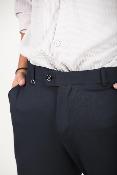 Erkek Kumaş Pantolon Lacivert Lacivert 6