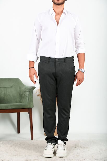Erkek Kumaş Pantolon Antrasit Antrasit 6