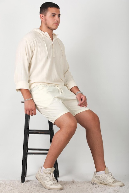 Erkek Duble Paça Şort 