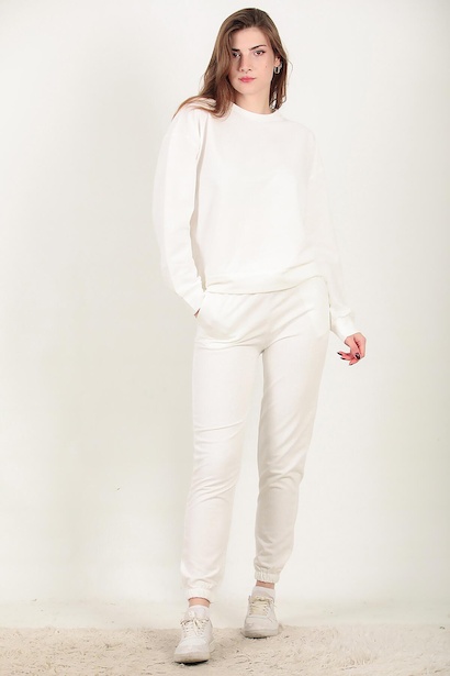 Kadın Paçası Lastikli Oversize Takım