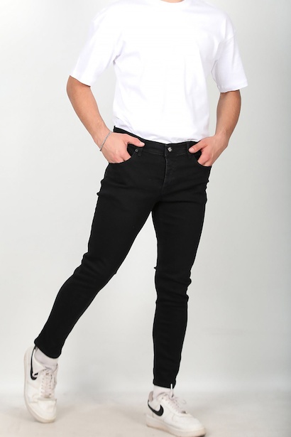 Erkek Kot Pantolon Siyah