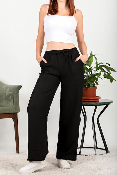 Kadın Keten Pantolon 