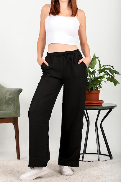 Kadın Keten Pantolon