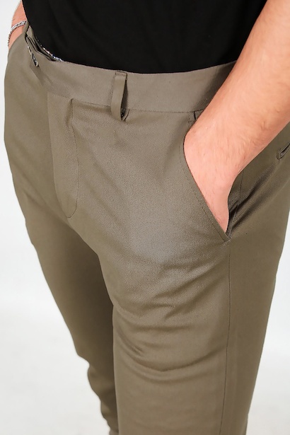 Erkek Kumaş Pantolon Vizon Vizon 6