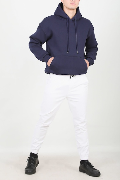 Erkek Paça Ve Bel Lastikli Pantolon 