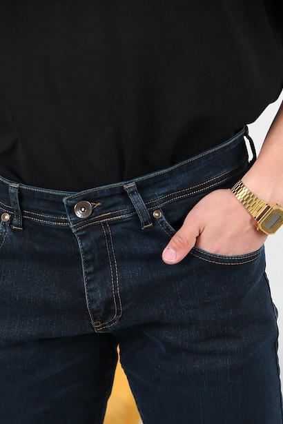 Erkek Skınny Likralı Pantolon  Kot 9