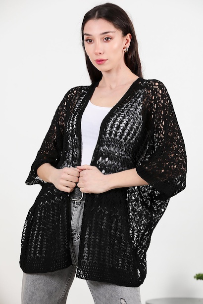 Kadın Ajurlu Hırka 