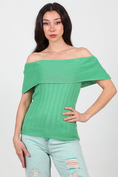 Kadın Madonna Yaka Merserize 