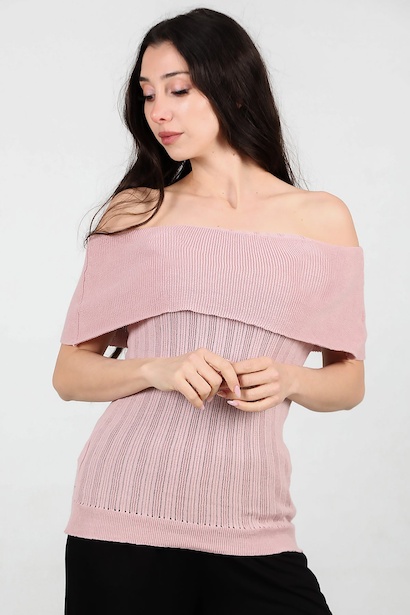 Kadın Madonna Yaka Merserize 