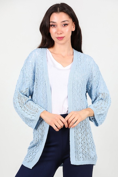 Kadın Hırka  Mavi 6