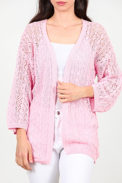 Kadın Hırka  Pembe 6