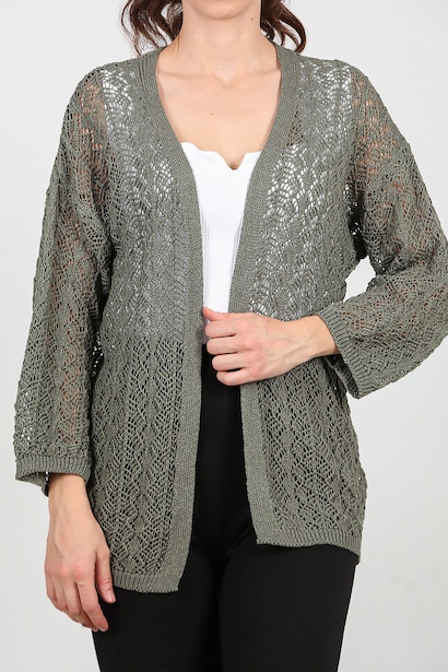 Kadın Hırka  Haki 6