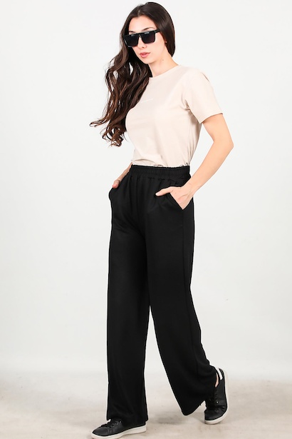 Kadın Bol Paça Cepli Eşofman 