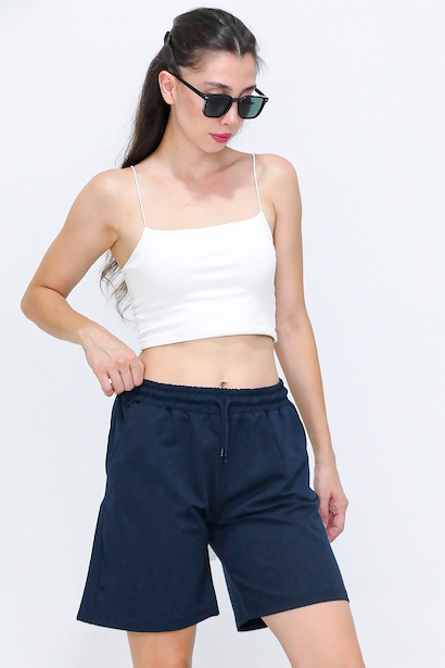 Kadın İki İplik Şort 