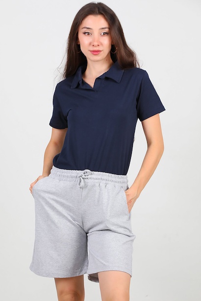 Kadın İki İplik Şort 