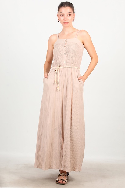 Kadın İp Askılı Elbise 