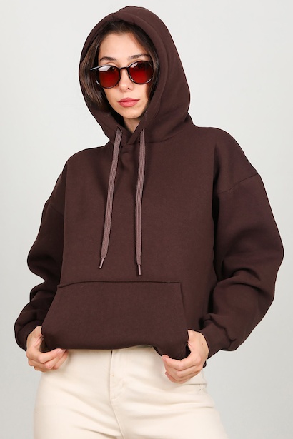 Kadın Kapşonlu Sweat 