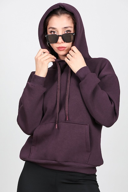 Kadın Kapşonlu Sweat 