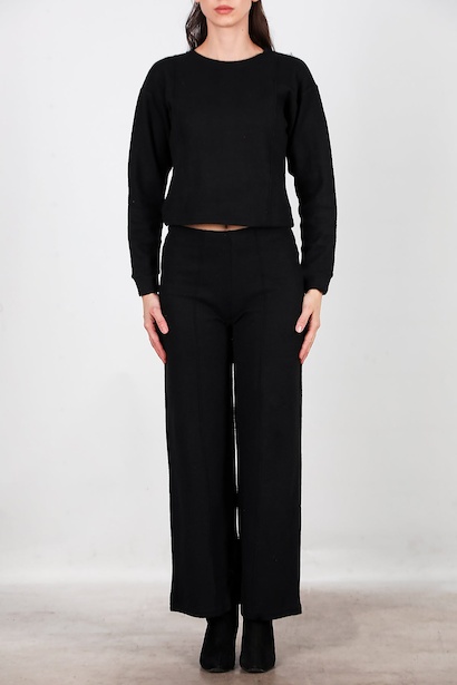 Kadın Selanik Çimalı İkili Takım  Siyah 6