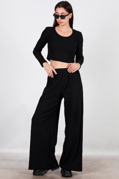 Kadın Selanik Bol Paça Pantolon 