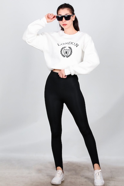 Kadın Ayaktan Geçmeli Tayt 