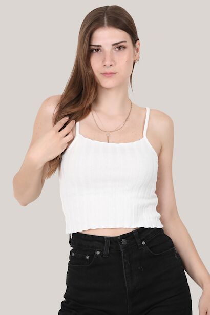 Kadın Askılı Bluz 