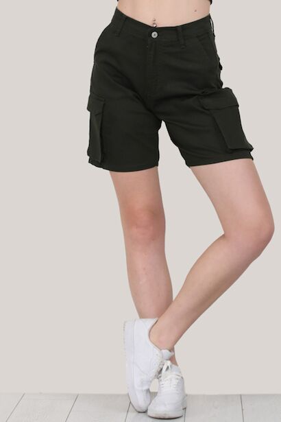 Kadın Kargo Şort 