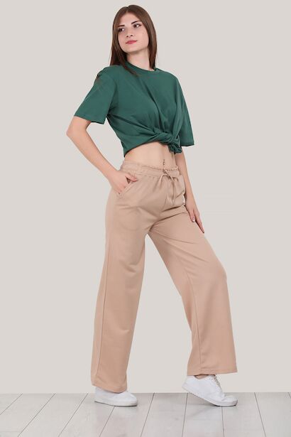 Kadın Bol Paça Eşofman Alt 